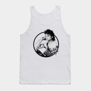 Patrick Swayze ∆ 90s Styled Retro Graphic Design Tank Top